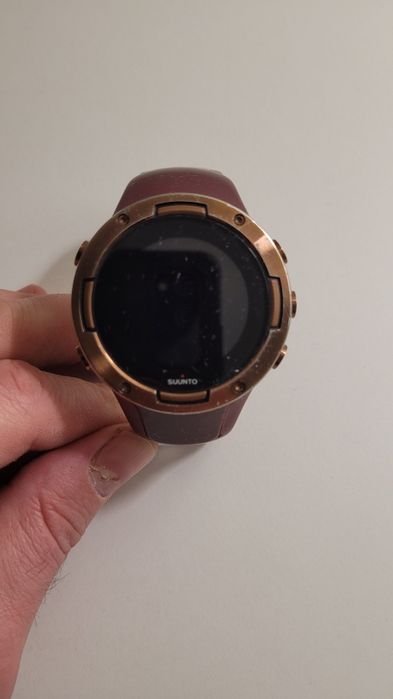 Damski zegarek sportowy suunto 5 burgundowy