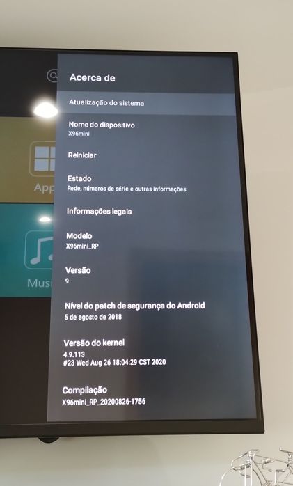 Box Android X96 Mini "IPTV"