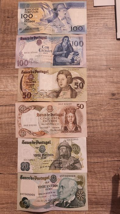 Notas portuguesas (Novas)