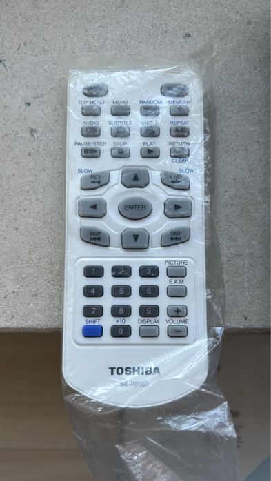 Leitor de DVD portatil da marca Toshiba