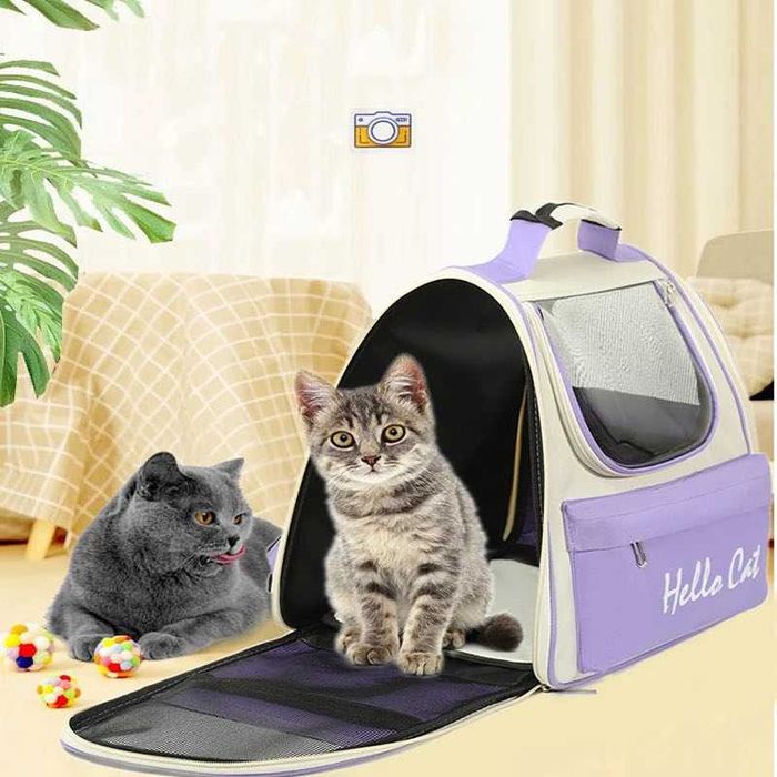 Рюкзак переноска для котов Hello Cat