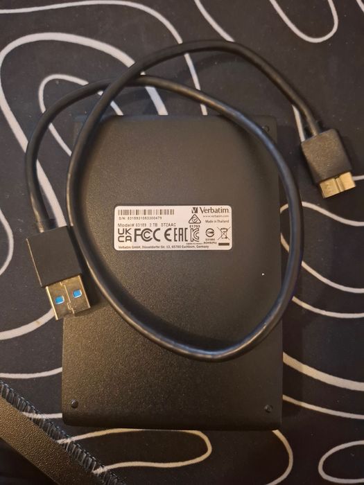 Hdd externo Verbatin 2 Tb