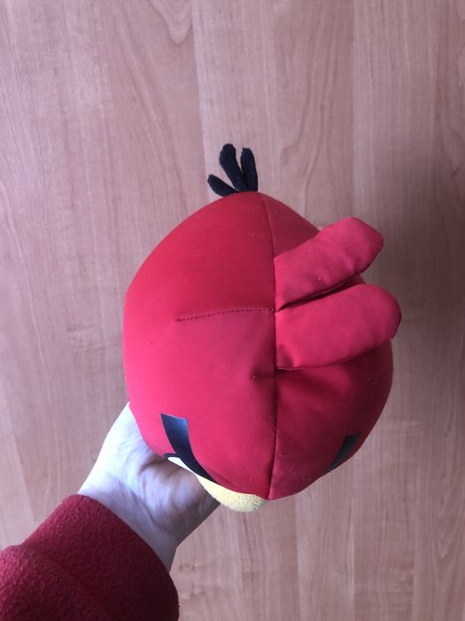Мяка іграшка мягкая игрушка ворона енгрі бьордс angry birds пташка