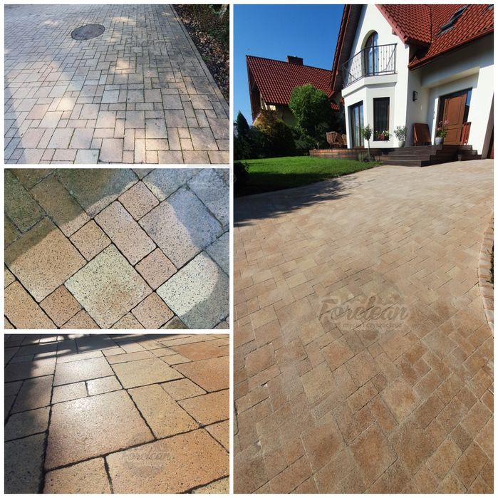 Mycie kostki Mycie elewacji Impregnacja powierzchni