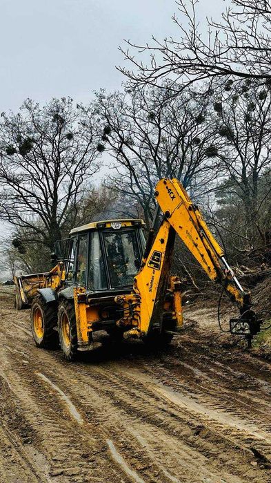 оренда екскаватора JCB CX4 (гідробур, грейдер)