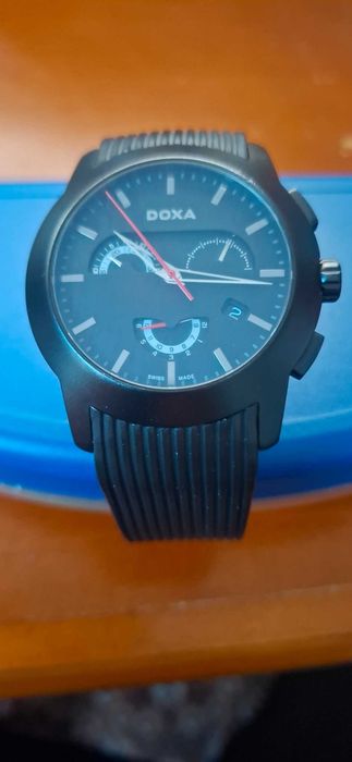 Zegarek męski Doxa Grafic Mistero Quartz Chrono Round