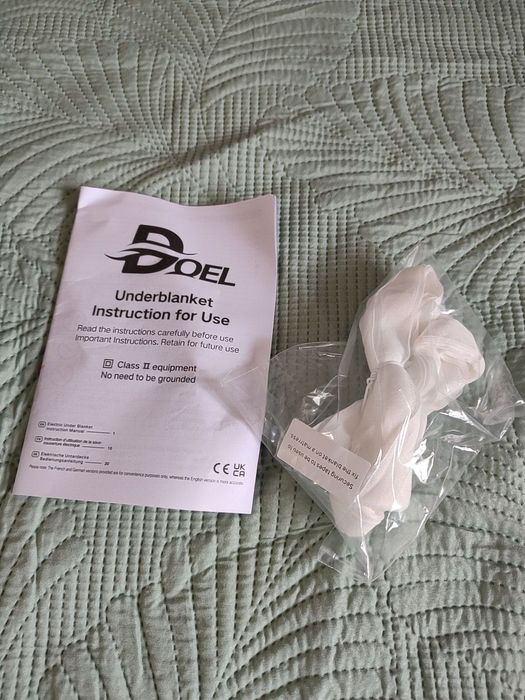 elektryczny koc grzewczy 150 x 75 cm