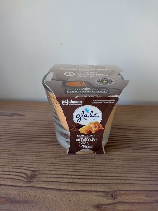 Vela Perfumada Glade Honey & Chocolate