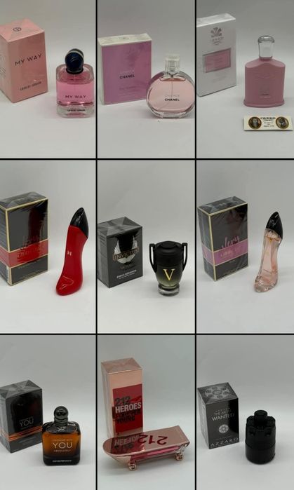 Perfumy Duży asortyment