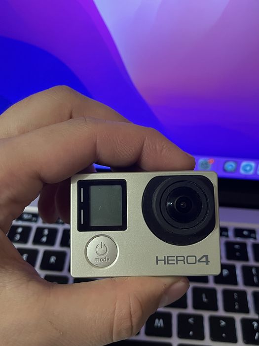 Экшен камера GoPro HERO4 Silver + sd карта на 32 гб