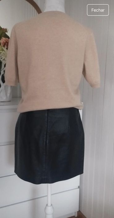 Saia pele top cachemira