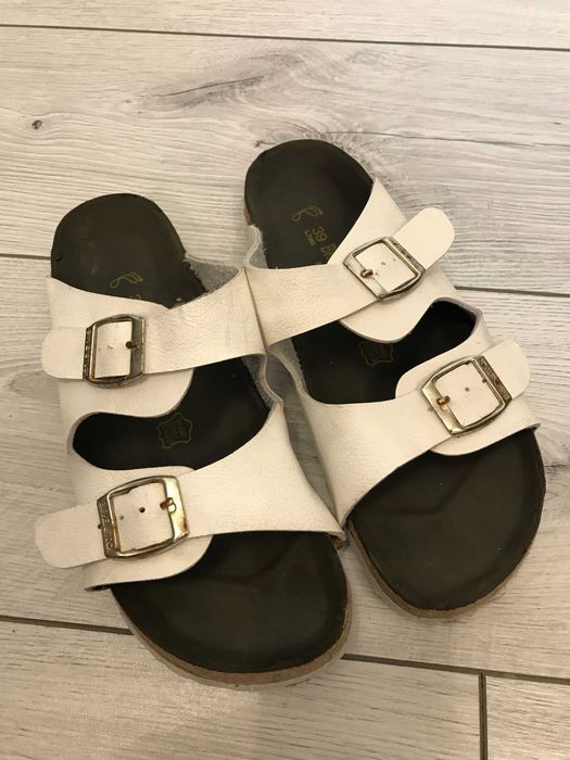 Skórzane klapki Birkenstock Arizona rozm. 39
