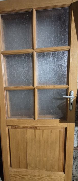 Drzwi wewnętrzne drewniane  4 sztuki