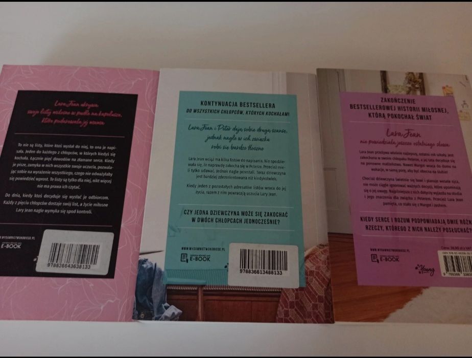 Trylogia Do wszystkich chłopców, których kochałam Jenny Han