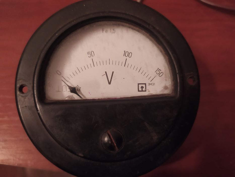 Вольтметр стрелочный постоянного тока (0-150V)