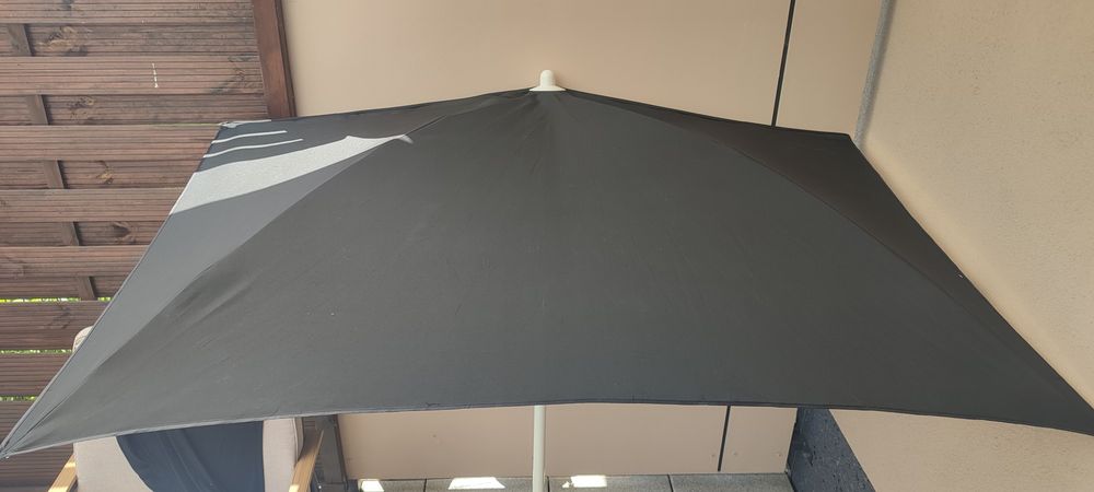 Parasol tarasowy przyścienny