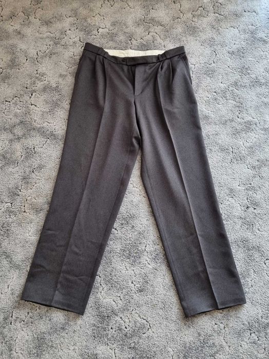 Grafitowe spodnie męskie r. 54