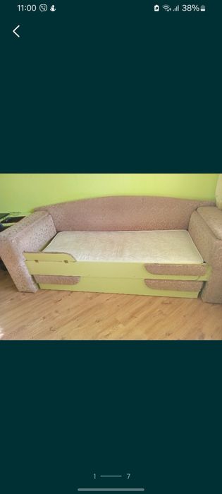 Продам двоярусне ліжко з матрацами