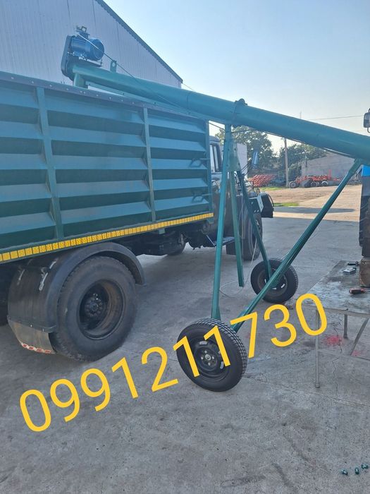 Шнек, шнековий навантажувач, шнековий погрузчик, протравитель