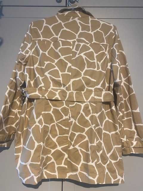 Płaszcz Michael Kors/Wzór żyrafa/ R. M/L/Bawełna