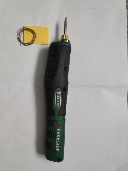 Lutownica akumulatorowa Parkside 4b3a stan idealny