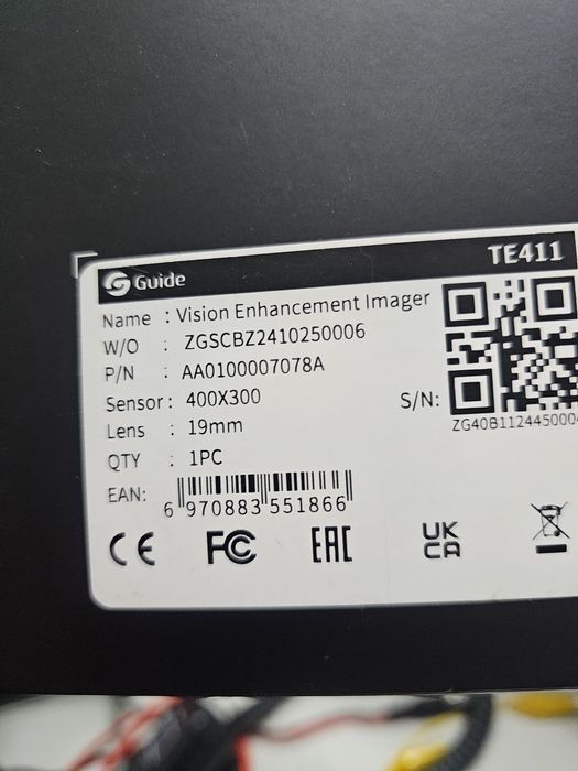 Monóculo térmico GUIDE TE411