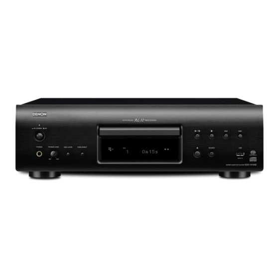 Leitor CD e SACD Denon DCD1510AE