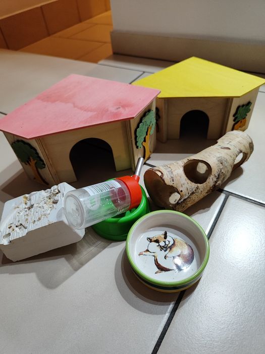 Domki i akcesoria dla chomika, myszki