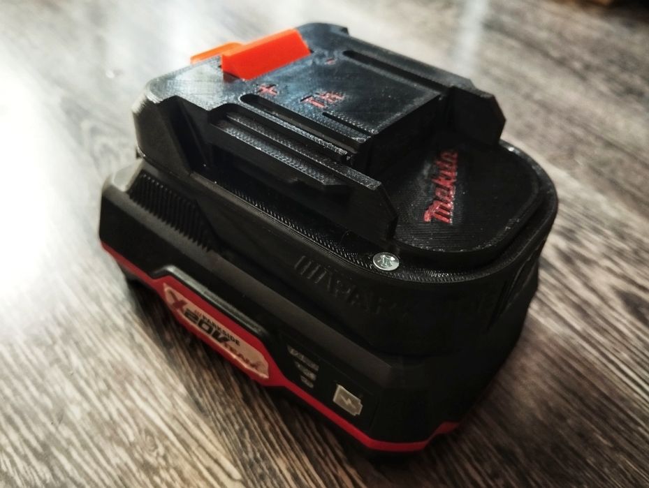 Адаптер перехідник акумулятор Parkside X20V інструмент Makita Procraft