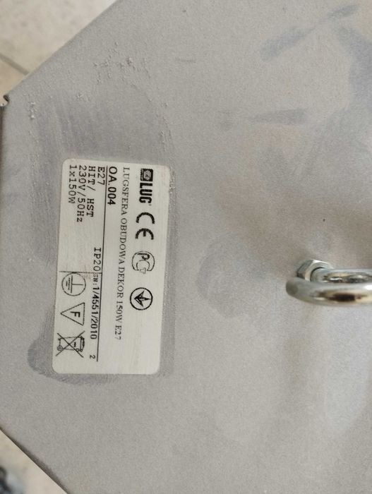 Lampa Lugsfera Obudowa Decor 150W