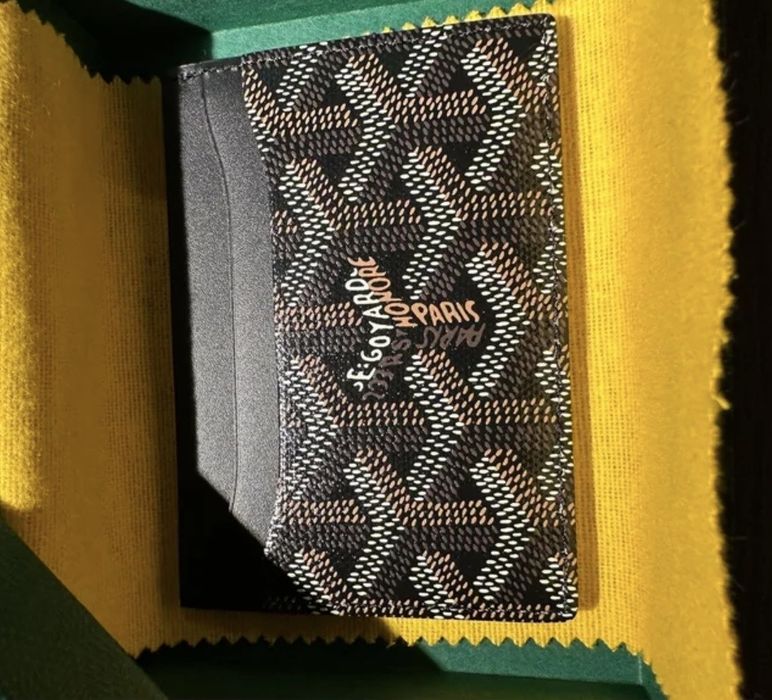 Carteira da Goyard preta