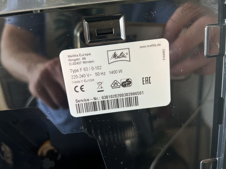 #1786 melitta ci touch f63 automat do kawy ekspres latte cappucino