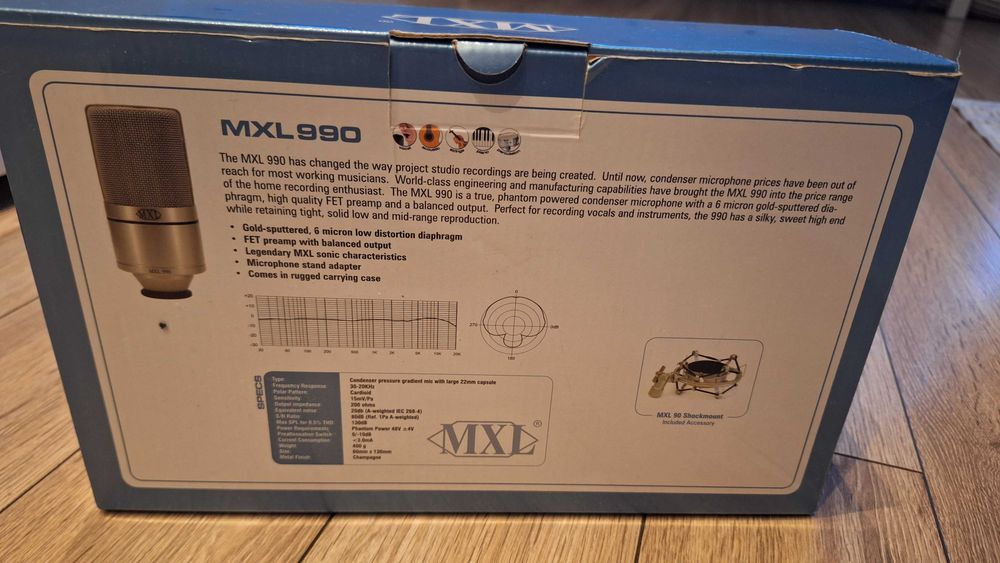 Nowy mikrofon MXL 990