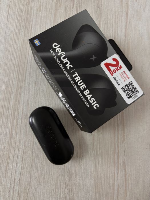 Гарнітура DEFUNC  true basic black, наушники