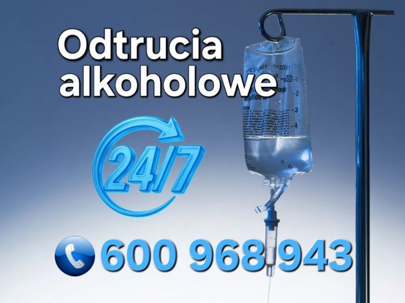 Odtrucie alkoholowe, Detoks, Kroplówka na kaca, Detox, RADOM. 24/7