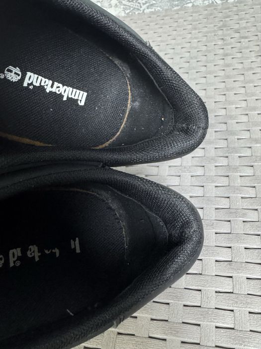 Timberland кроссовки полуботинки 44 размер кожаные черные