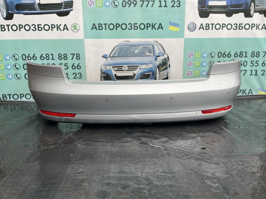 Бампер задній шкода октавія а5 9156 skoda octavia a5 ліфтбек