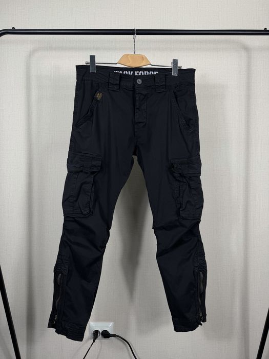 штани-карго від Alpha Industries, модель Task Force, бавовняні карго М