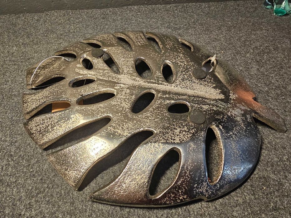 Talerz liść monstera