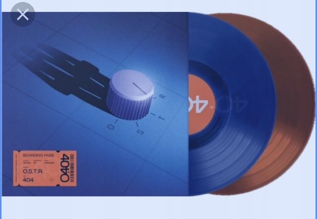OSTR 404 2LP winyl kolor vinyl folia