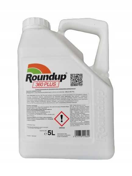 Środek Roundup (Randap) 360 SL Plus 5 L-BAYER  ! WYMAGANE ZAŚWIADCZENIE