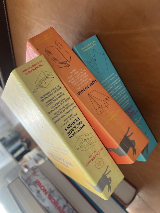 Conjunto de 3 livros - design