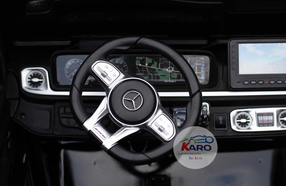 Auto na Akumulator Mercedes G63 4x4 Pilot LED 24V Pilot rodzicielski