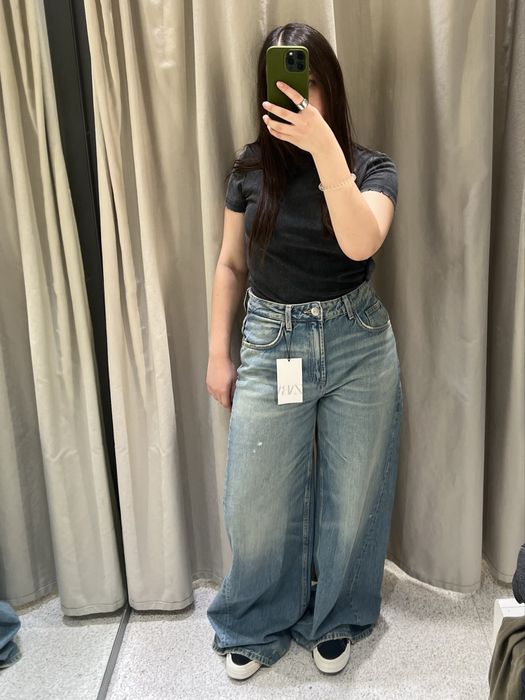 Джинсы Zara Super Wide Leg Baggy