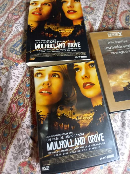 Três dvds filmes de David Lynch