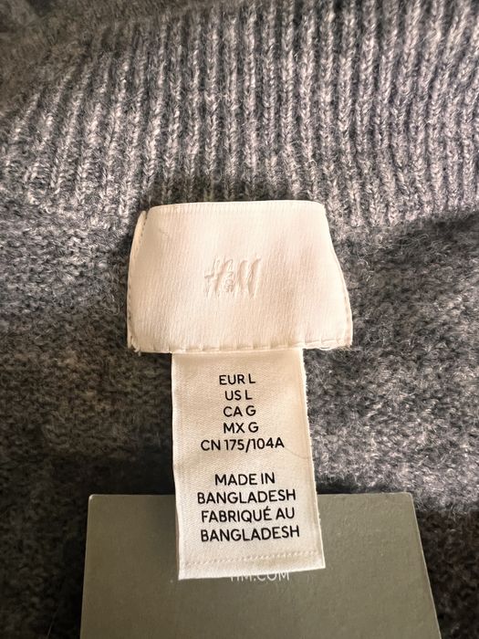 Kardigan z dodatkiem wełny firmy H&M