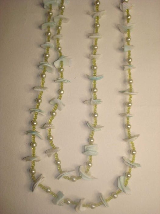 Бусы, бижютерия, ракушки перламутр, чеський бісер СРСР