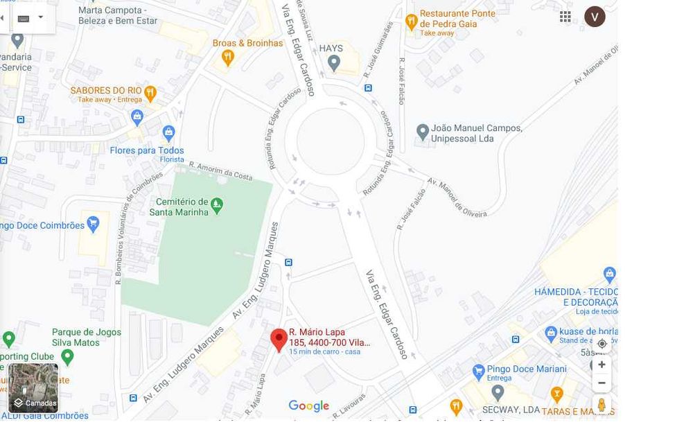 Lugar de garagem - Santa Marinha - Afurada