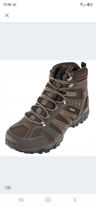 Buty taktyczne wojskowe trekkingowe MFH Combat Tactical - Brown 46