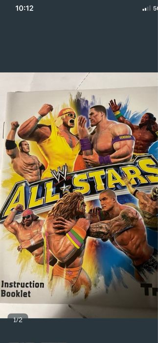 Manual jogo Ps3 WWE All Stars